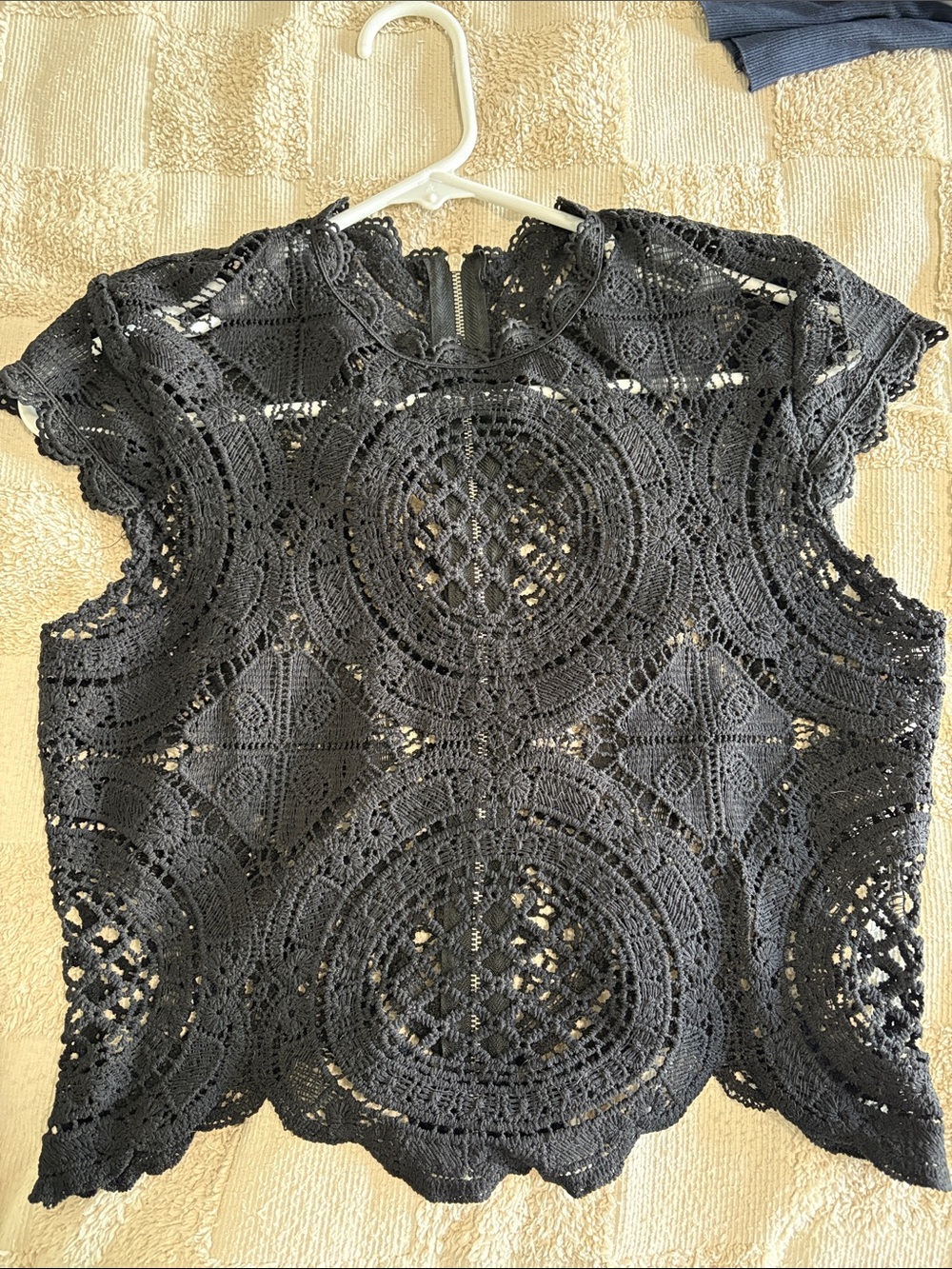 Crochet (?) sleeveless top